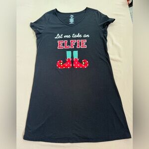 Secret Treasures Black Sleepwear, Let Me Take an Elfie